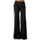 Women's High Waist Yoga Pants Wide Leg Pants / Trousers Breathable Moisture Wicking Solid Color White Black Purple Fitness Dance Plus Size Sports Activewear High Elasticity Loose