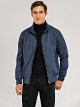 Men'S Summer Hooded Jacket Regular Solid Colored Daily Long Sleeve Cotton Black Blue Green